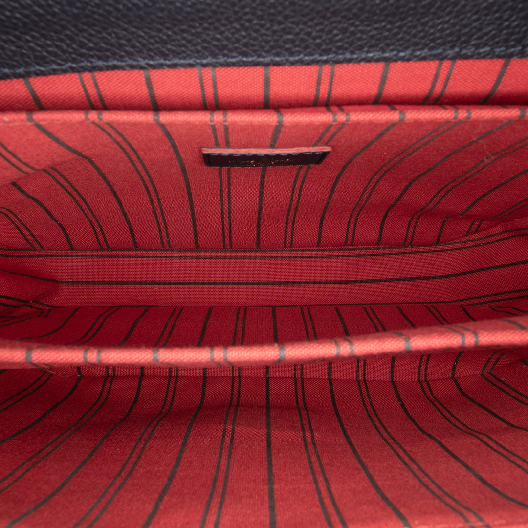 Louis Vuitton Monogram Empreinte Pochette Metis Bleu – GABY PARIS Authentique