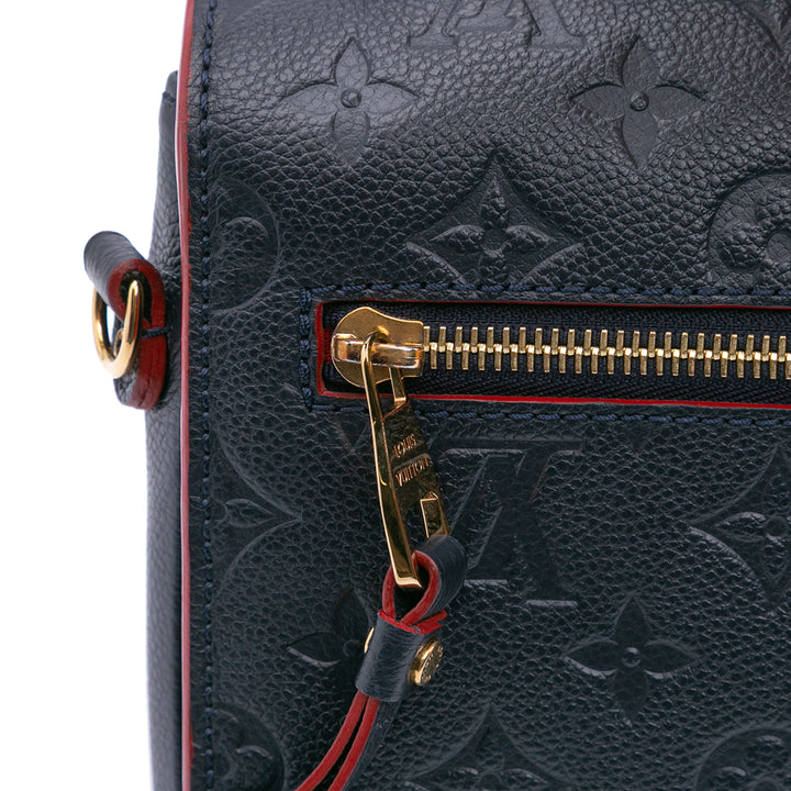 Louis Vuitton Monogram Empreinte Pochette Metis Bleu – GABY PARIS Authentique