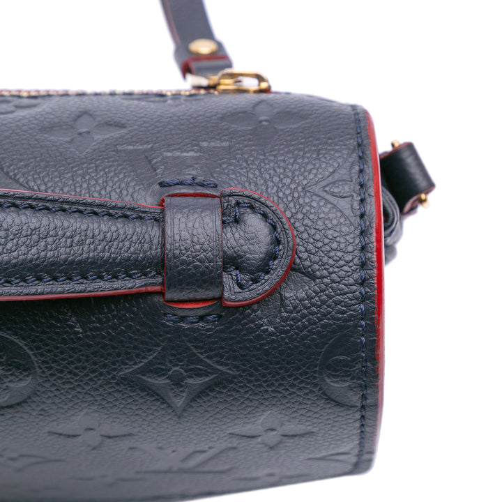 Louis Vuitton Monogram Empreinte Pochette Metis Bleu – GABY PARIS Authentique