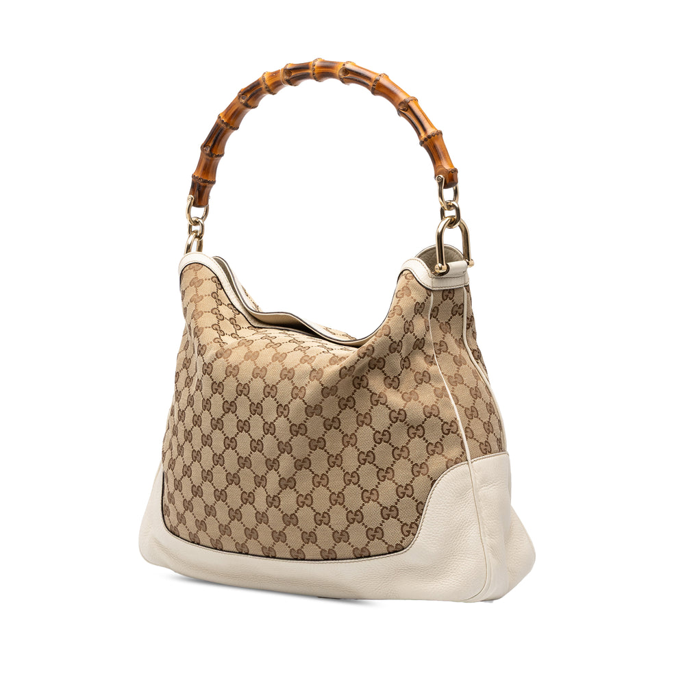 Gucci Sac à main GG Bamboo Diana Beige – vue 2 – GABY PARIS