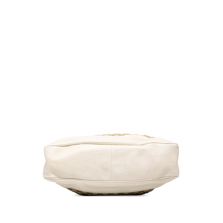 Gucci Sac à main GG Bamboo Diana Beige – vue 3 – GABY PARIS