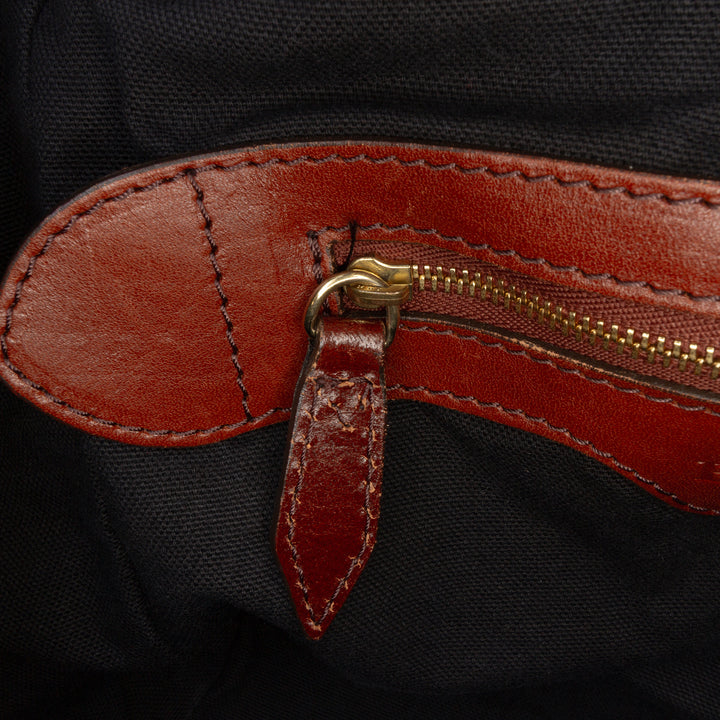 Burberry Small House Check Toile Canterbury Cabas