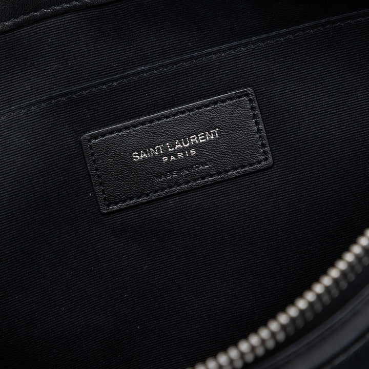 Saint Laurent Toile Rive Gauche Pochette