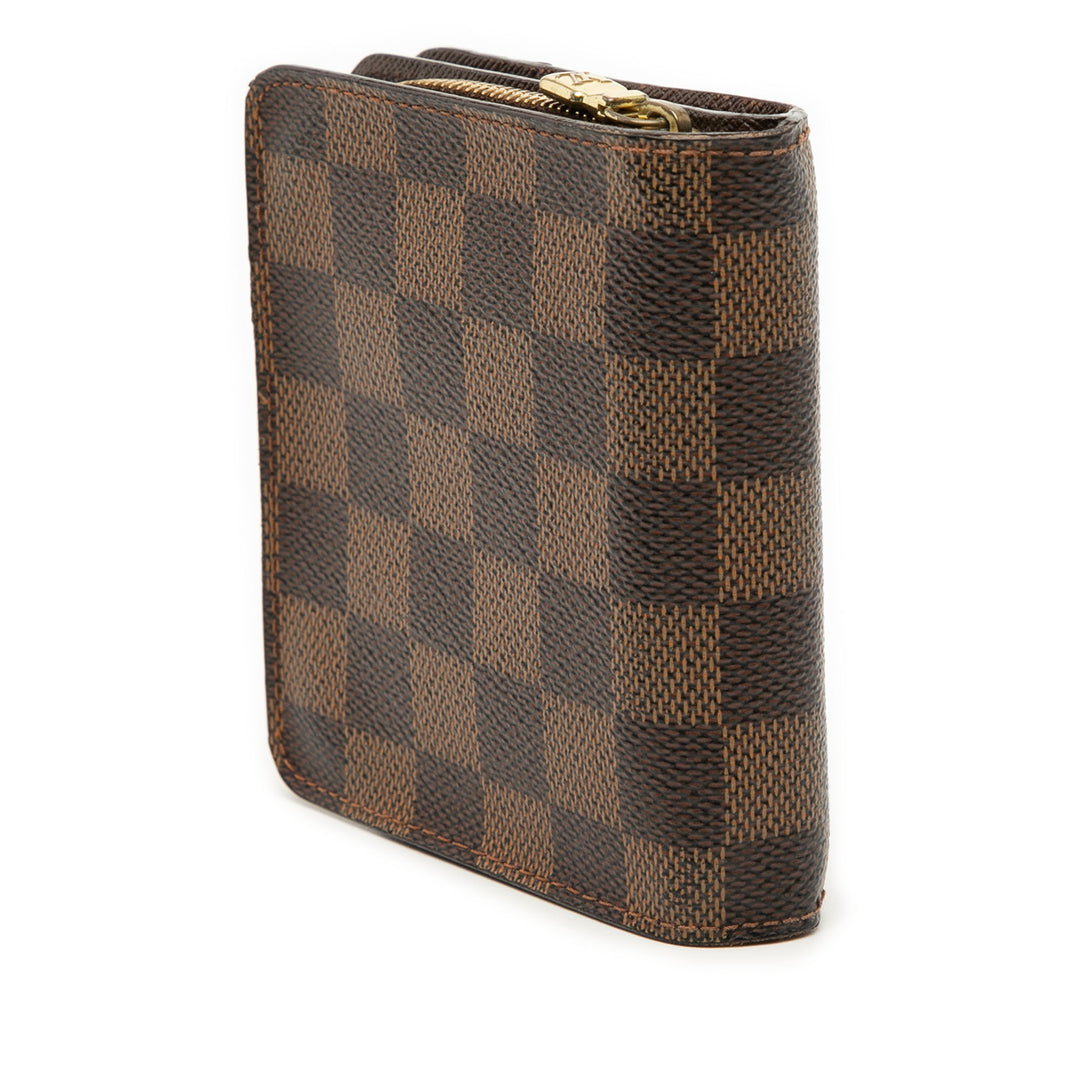 Louis Vuitton Damier Ebene Compact Zip Portefeuille