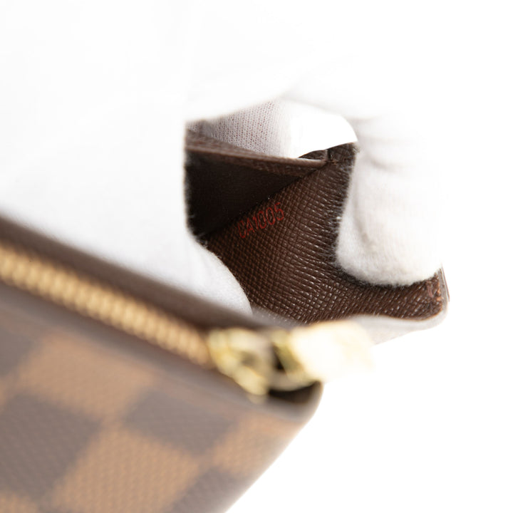 Louis Vuitton Damier Ebene Compact Zip Portefeuille