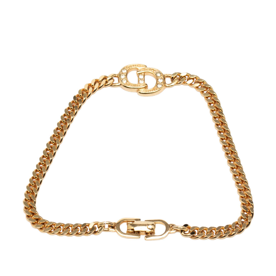 Dior plaqué CD Logo Chain Bracelet