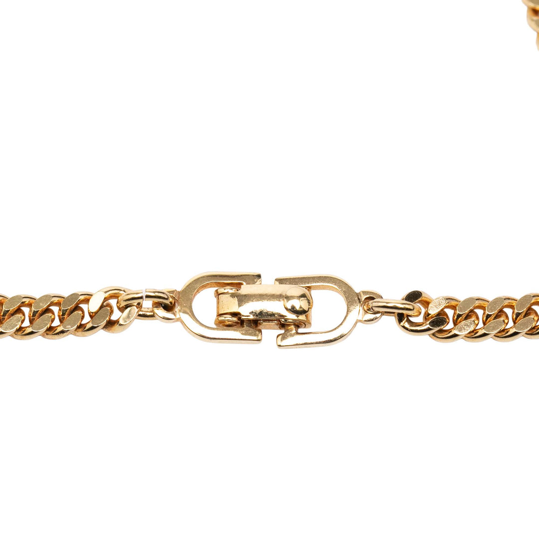 Dior plaqué CD Logo Chain Bracelet