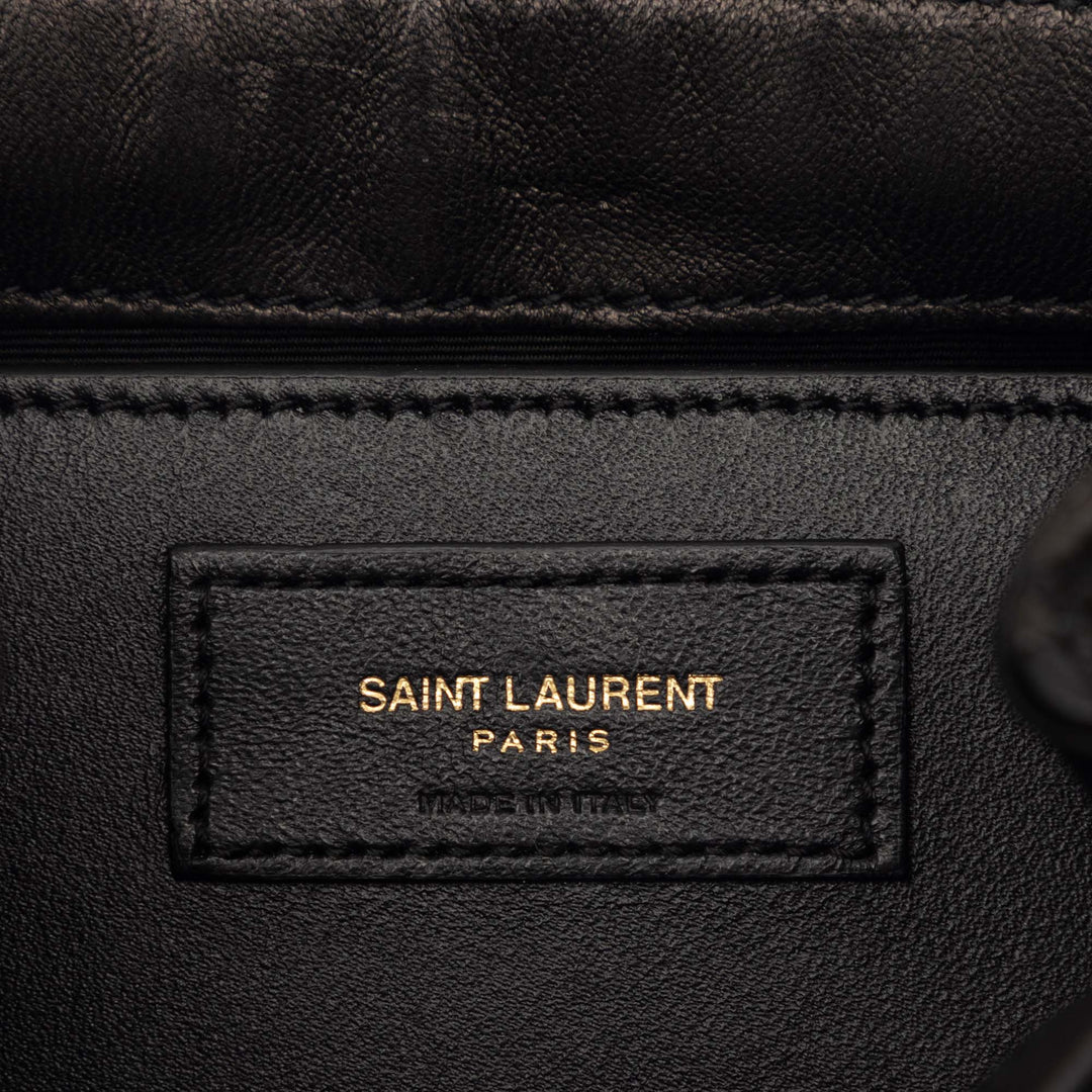 Saint Laurent Mini Matelassé Cuir d’agneau Monogram Nolita Sac