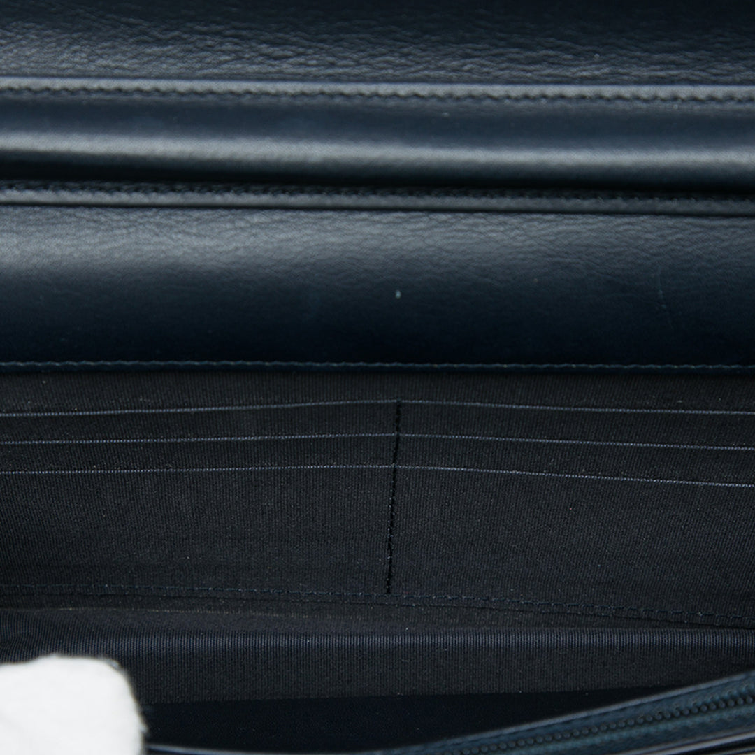 Chanel Deauville Wallet on Chain Jean Bleu – vue 4 – GABY PARIS