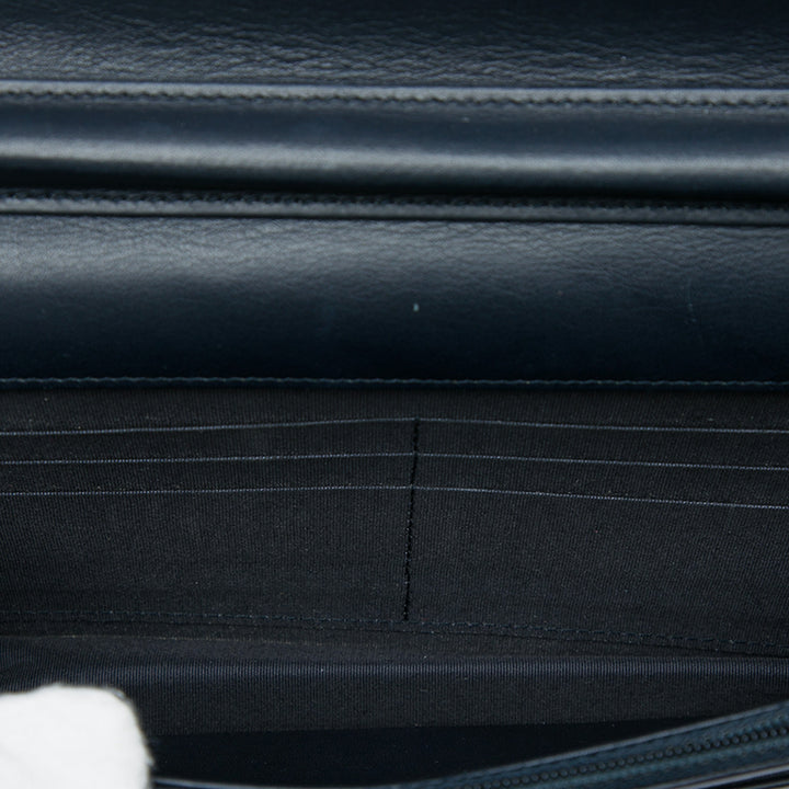 Chanel Deauville Wallet on Chain Jean Bleu – vue 4 – GABY PARIS