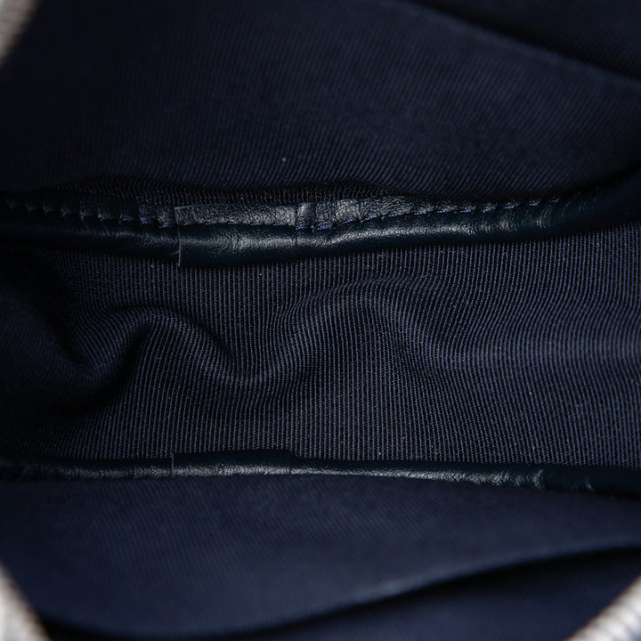 Chanel CC Matelassé Caviar Rond Sac porté croisé