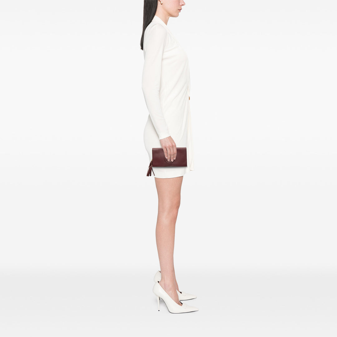 Soho Disco Pochette Cuir de veau Rouge