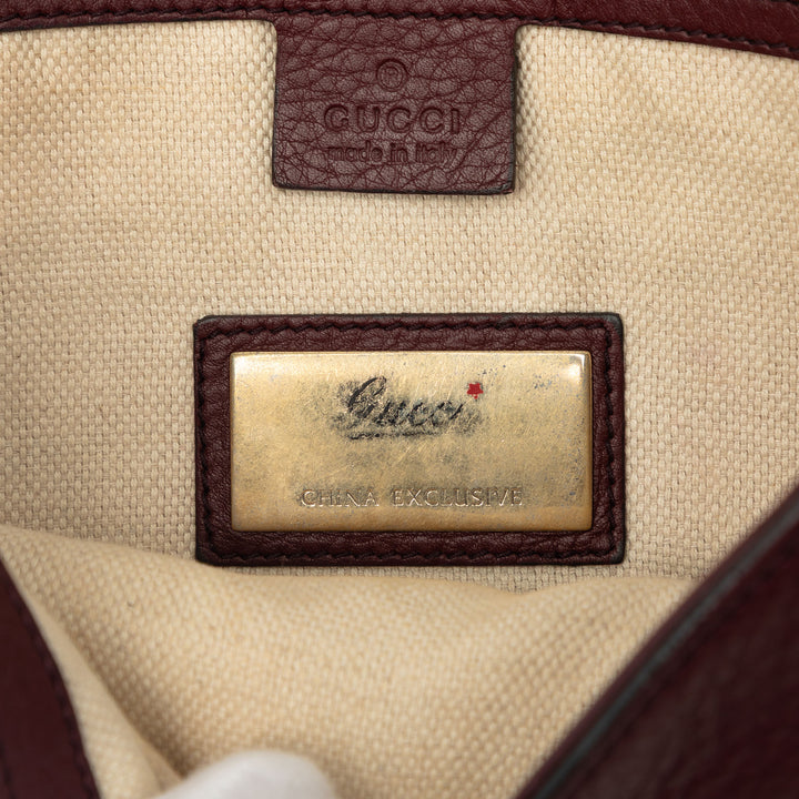 Soho Disco Pochette Cuir de veau Rouge