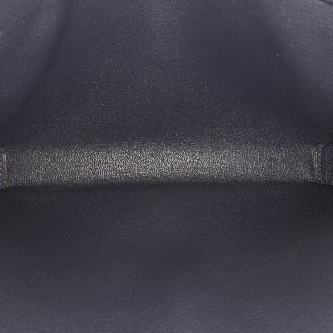 Hermès Evergrain Kelly Depeches Pochette 25 Bleu – GABY PARIS Authentique