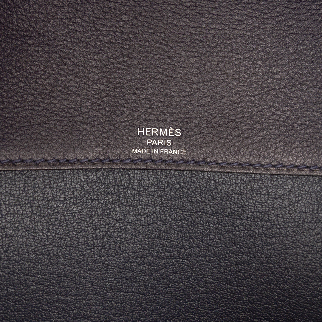 Hermès Evergrain Kelly Depeches Pochette 25 Bleu – GABY PARIS Authentique