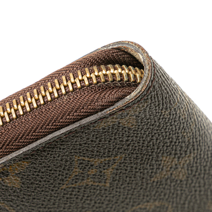 Monogram Zippy Organizer Wallet Brown - Gaby Paris