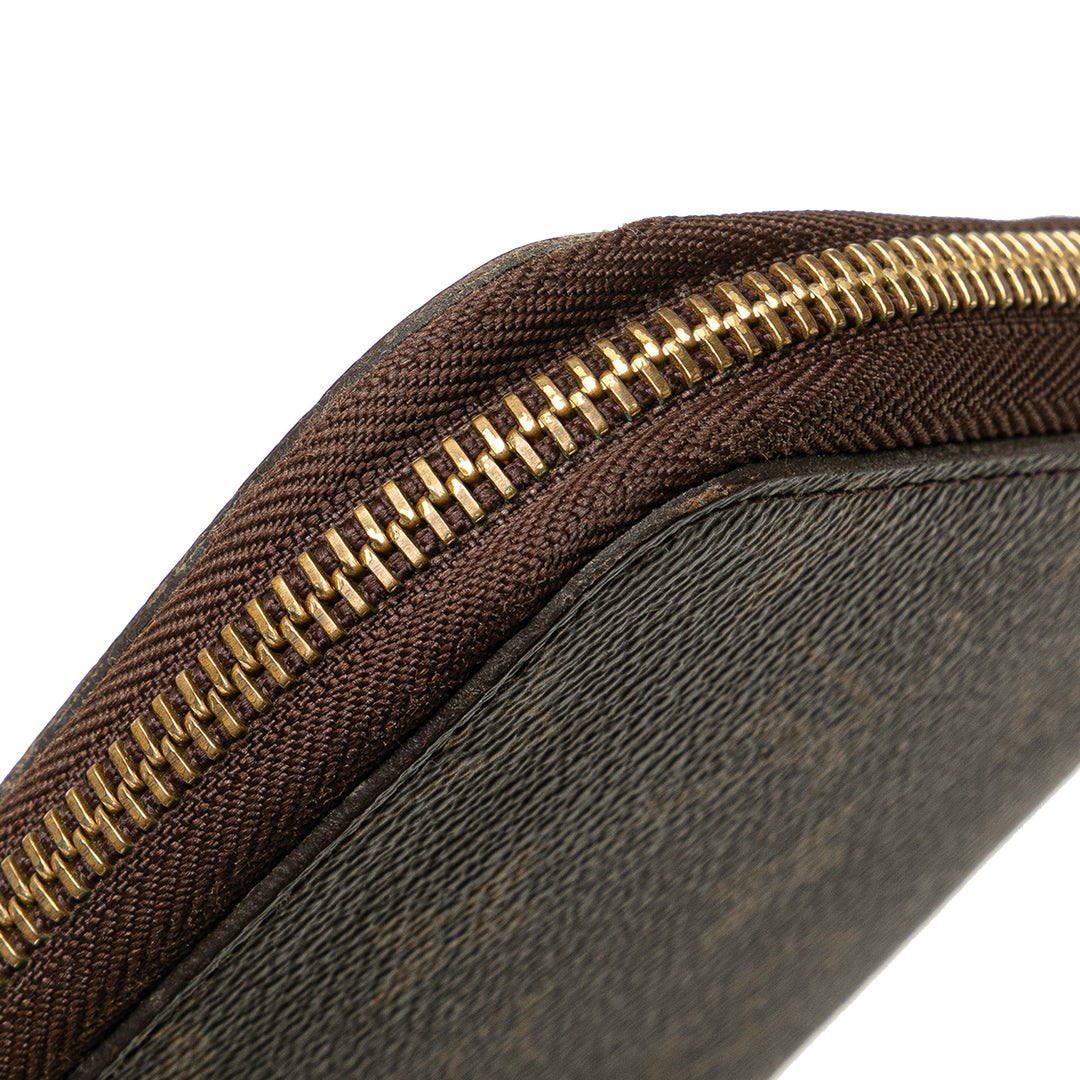Monogram Zippy Organizer Wallet Brown - Gaby Paris