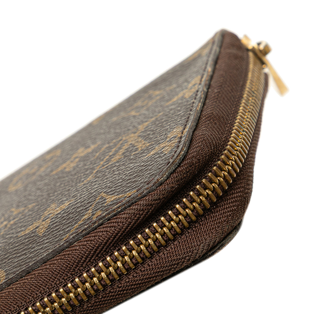 Monogram Zippy Organizer Wallet Brown - Gaby Paris