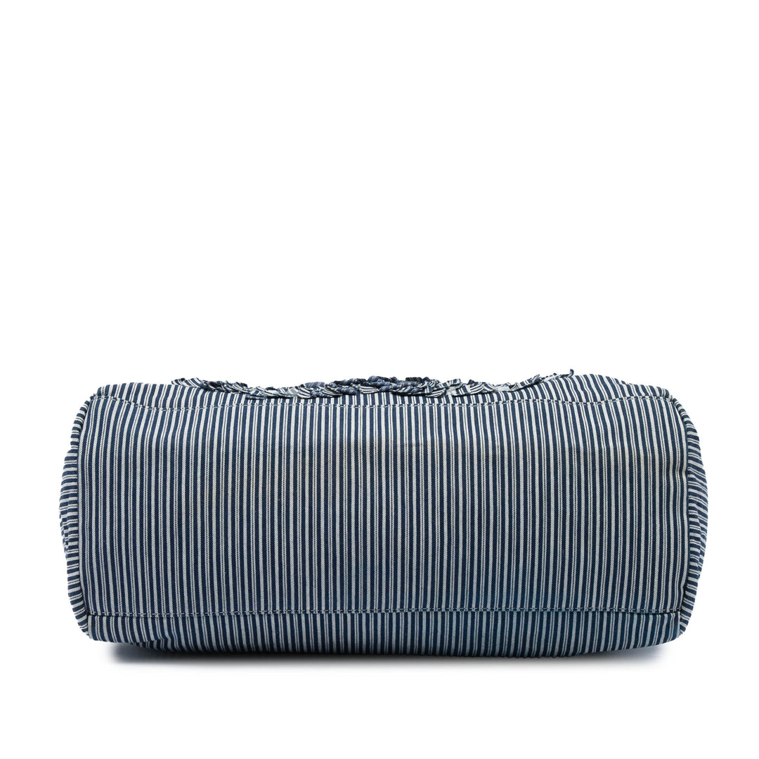 CC Rayé Cabas Bleu