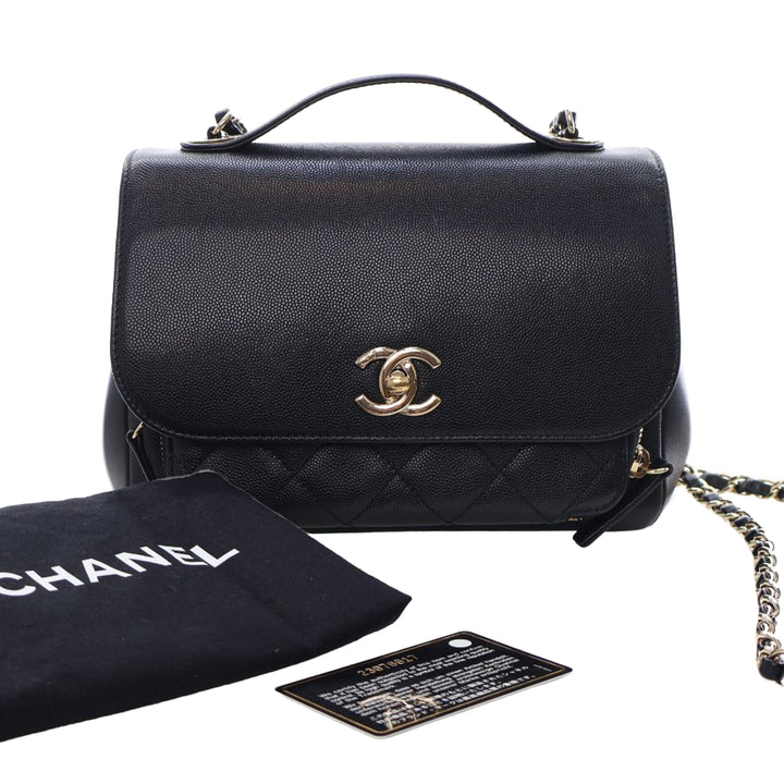 Chanel Medium Caviar Business Affinity sac à anse supérieure