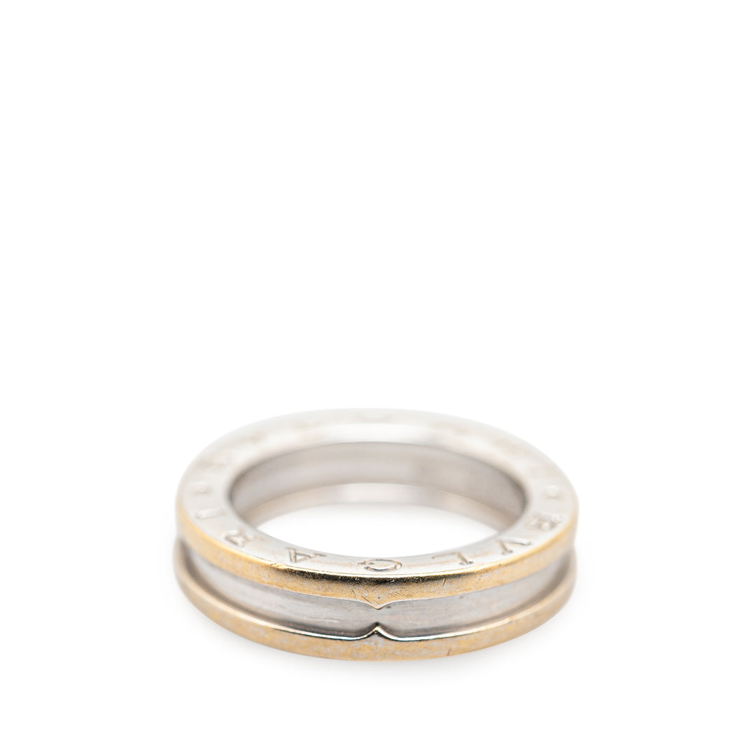 18K White Gold B.Zero1 1 Band Ring Silver - Gaby Paris