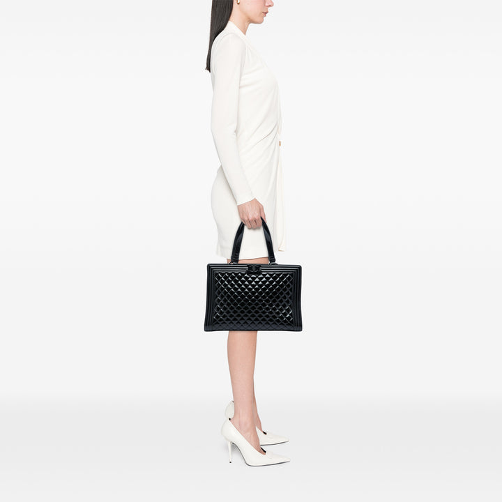 Chanel Matelassé Boy Cabas Grand Cuir