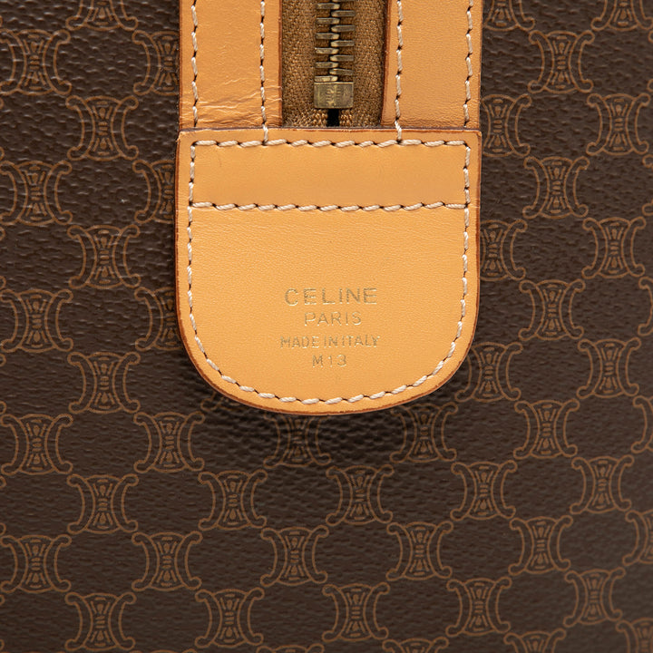 Celine Macadam Coated Toile Boston Sac