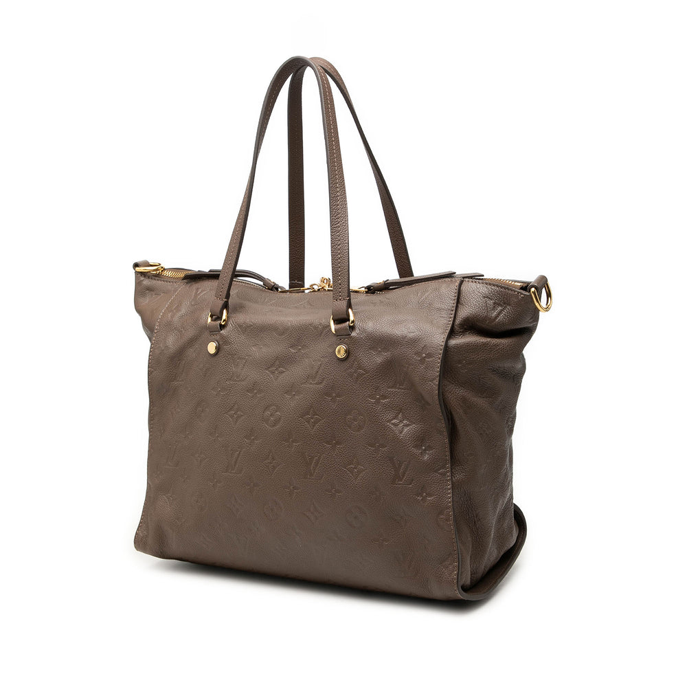 Louis Vuitton Lumineuse PM Monogram Empreinte Marron – vue 2 – GABY PARIS