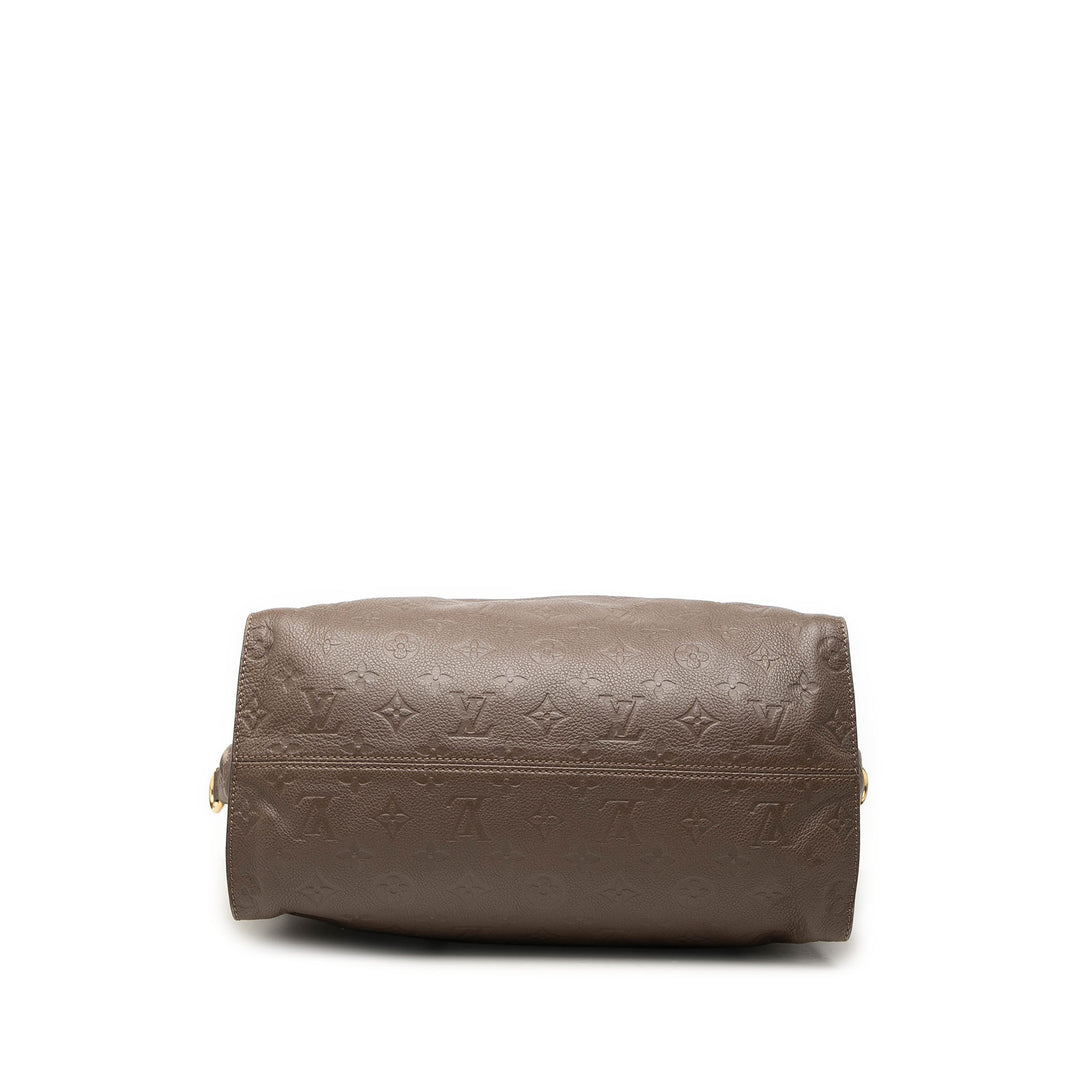 Louis Vuitton Lumineuse PM Monogram Empreinte Marron – vue 3 – GABY PARIS