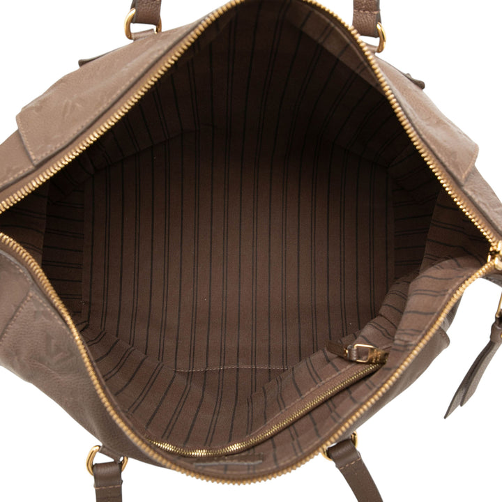 Louis Vuitton Lumineuse PM Monogram Empreinte Marron – vue 4 – GABY PARIS