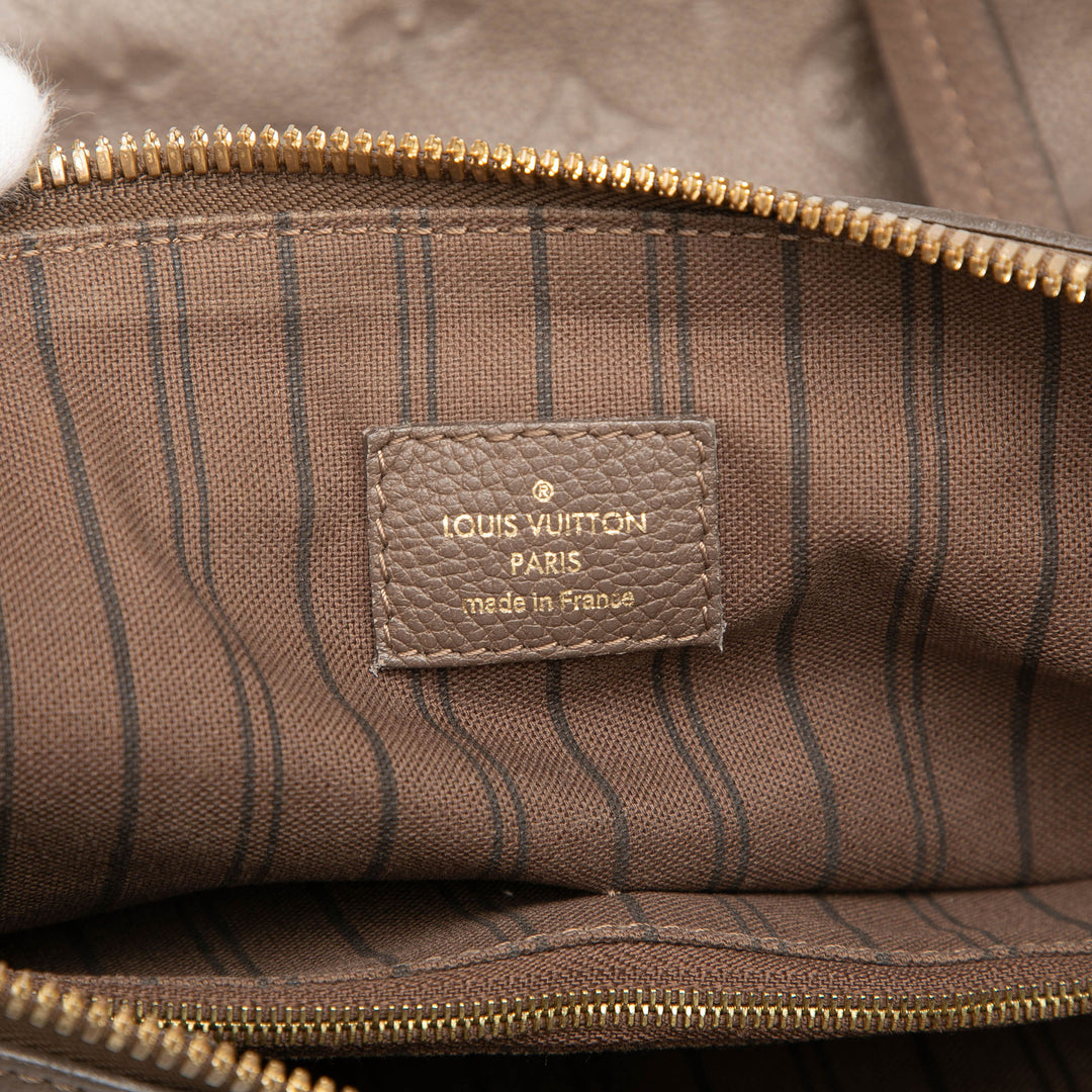 Louis Vuitton Lumineuse PM Monogram Empreinte Marron – vue 5 – GABY PARIS