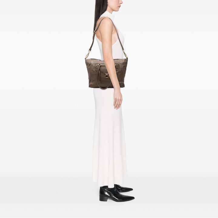 Louis Vuitton Lumineuse PM Monogram Empreinte Marron – vue 6 – GABY PARIS