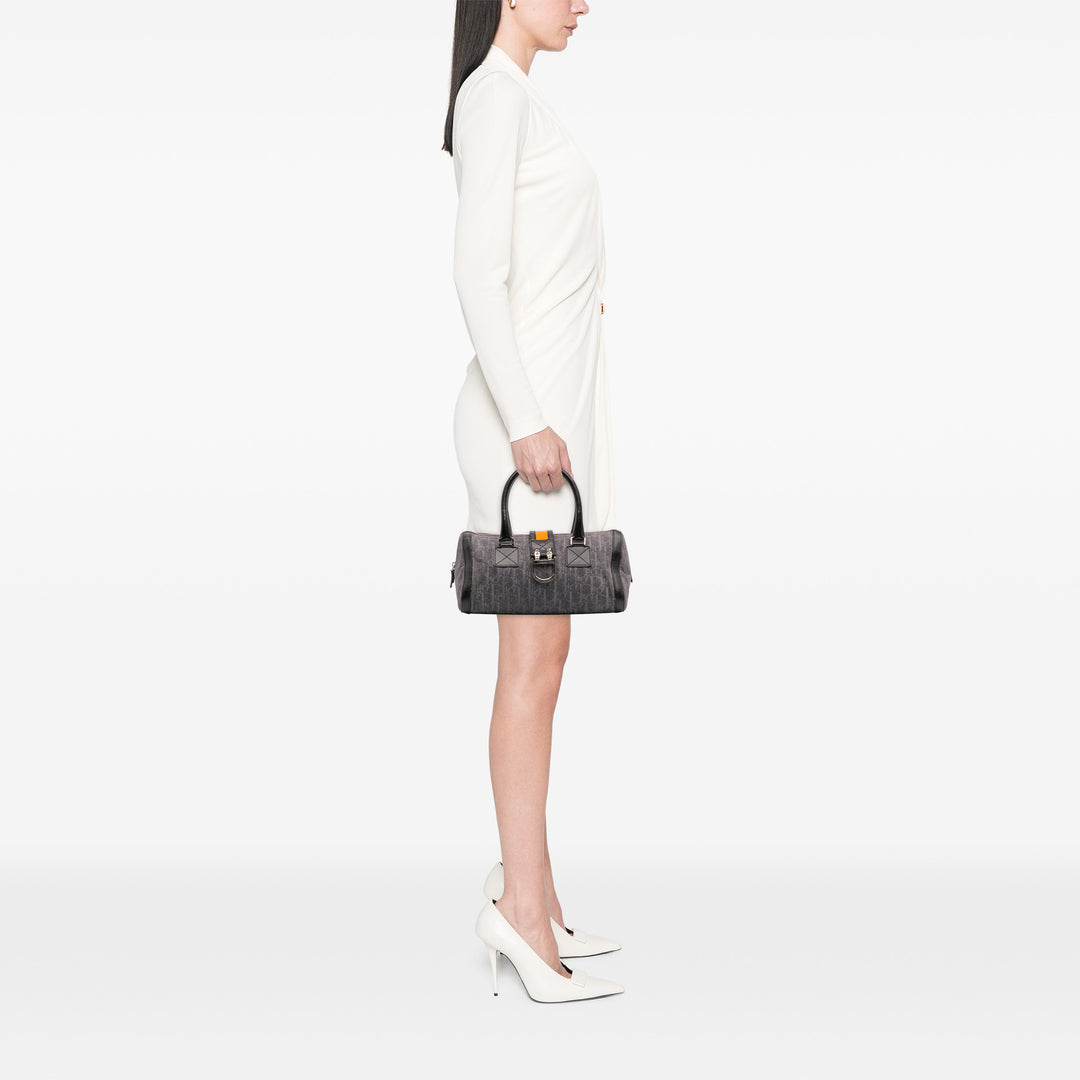 Diorissimo Trotter Denim Flight Boston Bag Blue - Gaby Paris