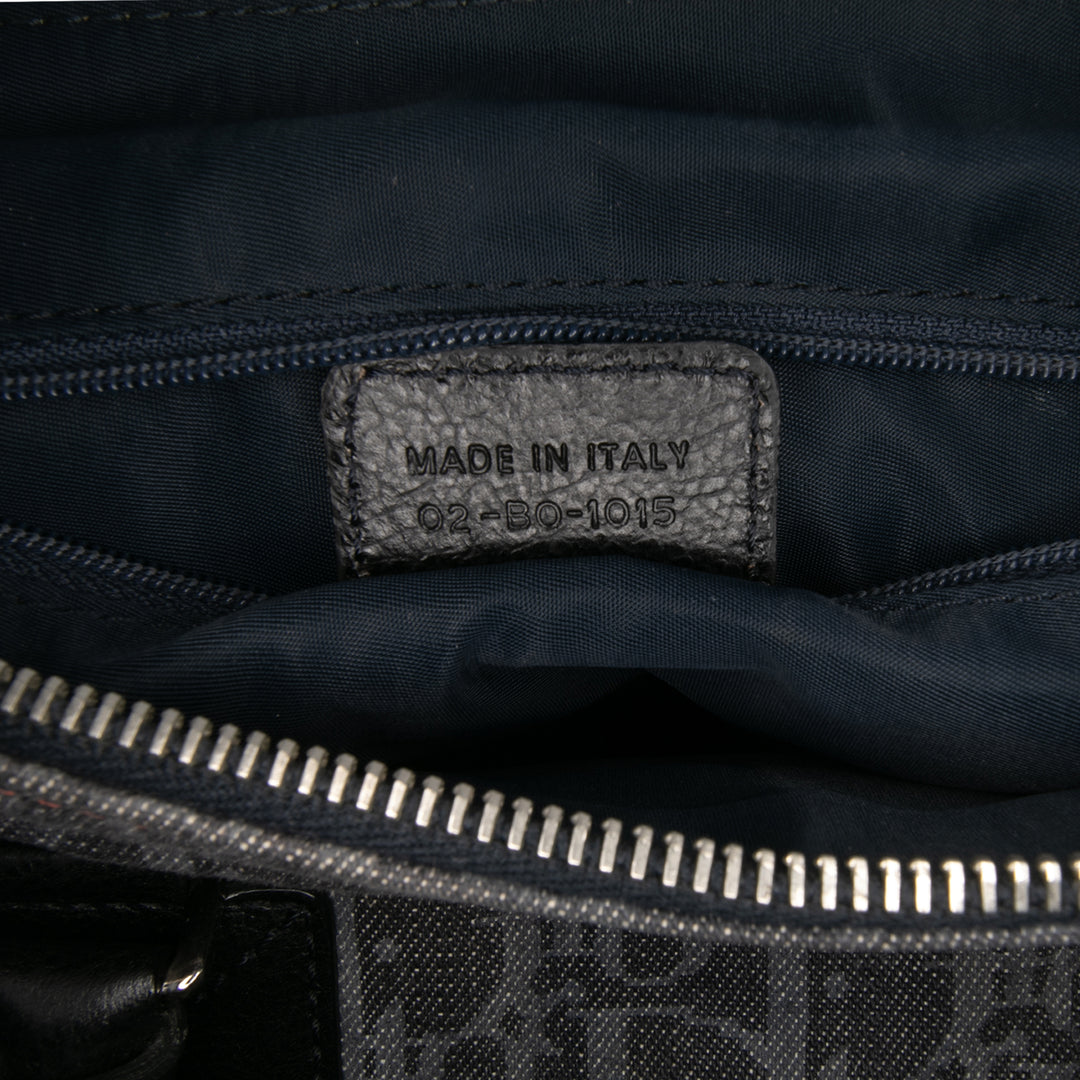 Diorissimo Trotter Denim Flight Boston Bag Blue - Gaby Paris