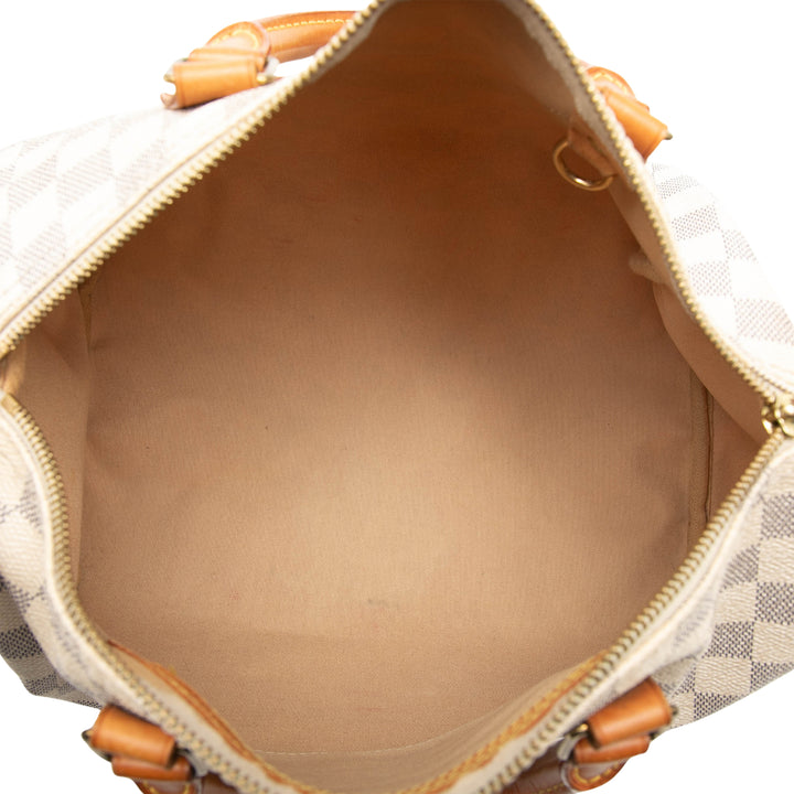 Louis Vuitton Speedy 30 Damier Azur Blanc – vue 4 – GABY PARIS