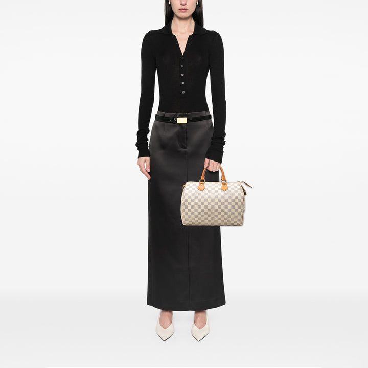 Louis Vuitton Speedy 30 Damier Azur Blanc – vue 6 – GABY PARIS