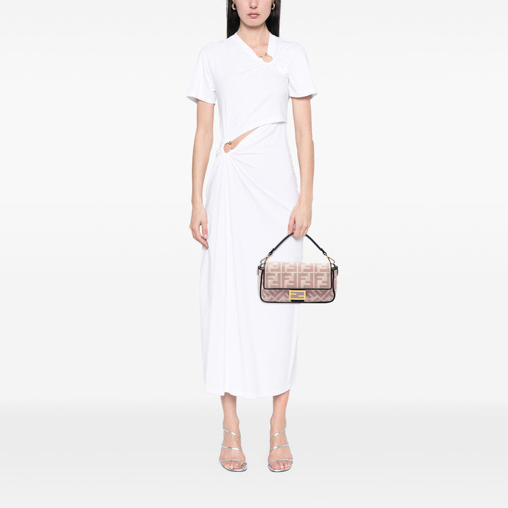 Fendi Zucca brodé Toile Baguette Sac