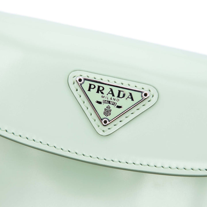 Prada Mini Brushed Cuir Cleo Sac