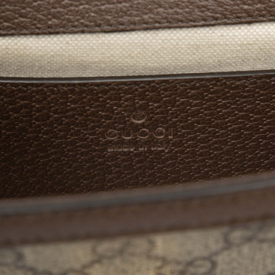 Gucci Small GG Supreme Web Ophidia sac à anse supérieure