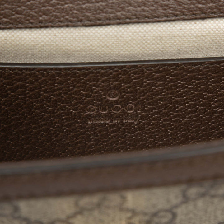 Gucci Small GG Supreme Web Ophidia sac à anse supérieure