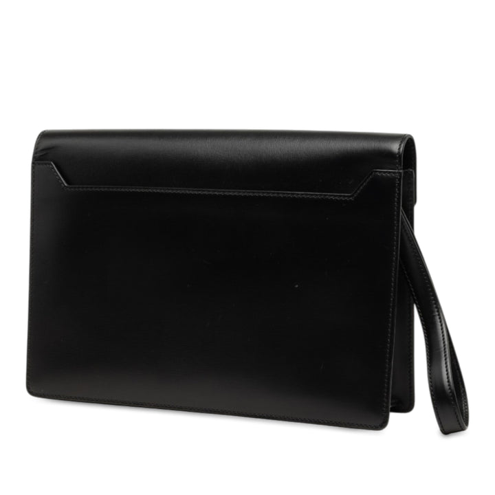 Anagram Enveloppe Wristlet Pochette Noir