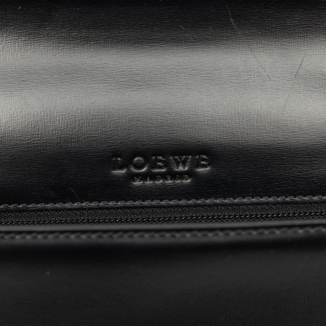 Anagram Enveloppe Wristlet Pochette Noir