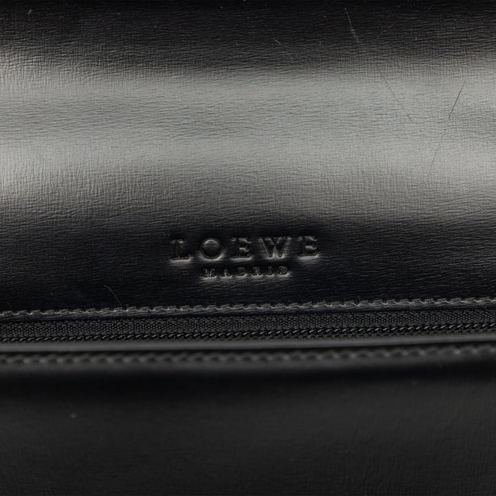 Anagram Enveloppe Wristlet Pochette Noir