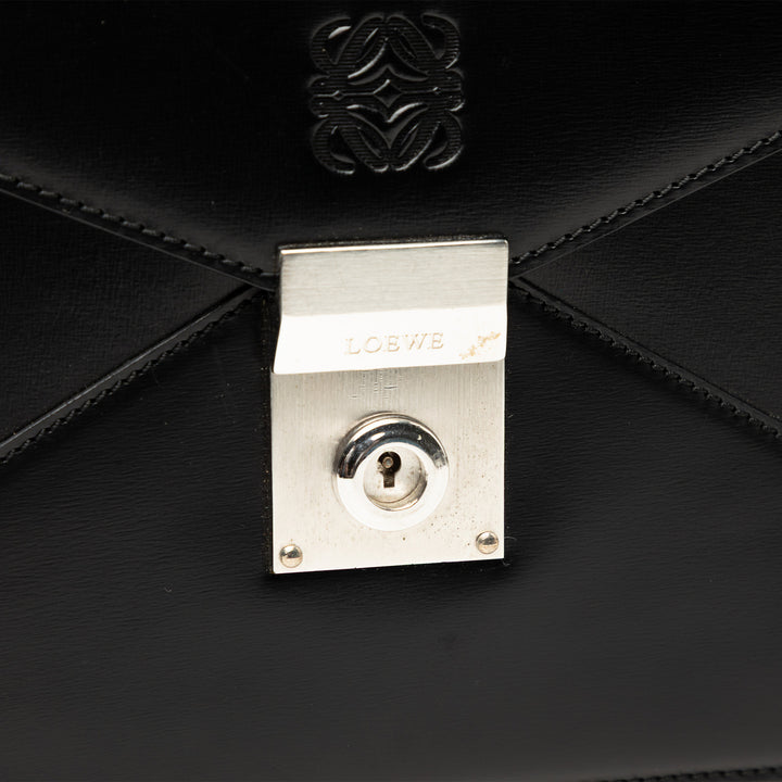 Anagram Enveloppe Wristlet Pochette Noir