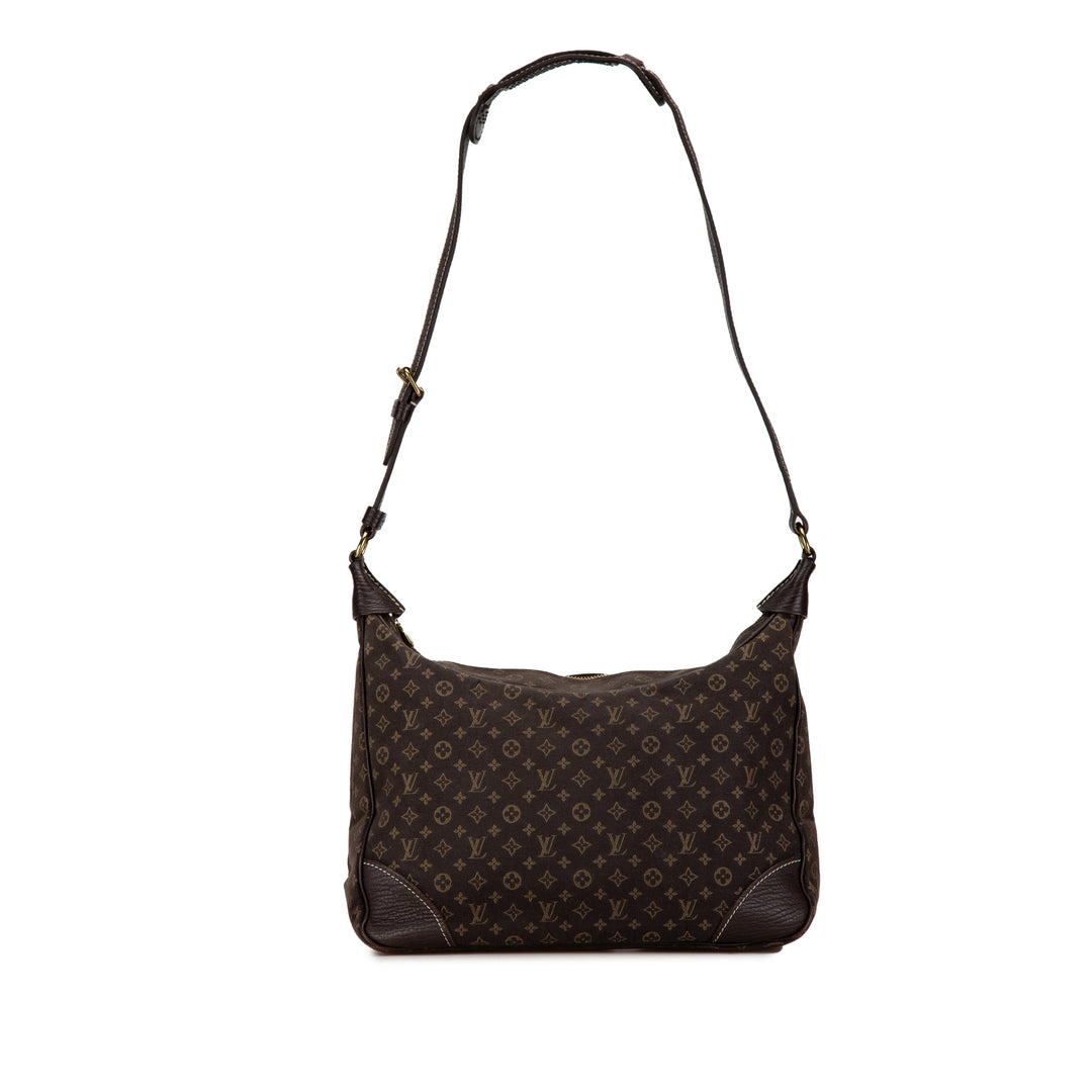 Monogram Mini Lin Boulogne Black - Gaby Paris