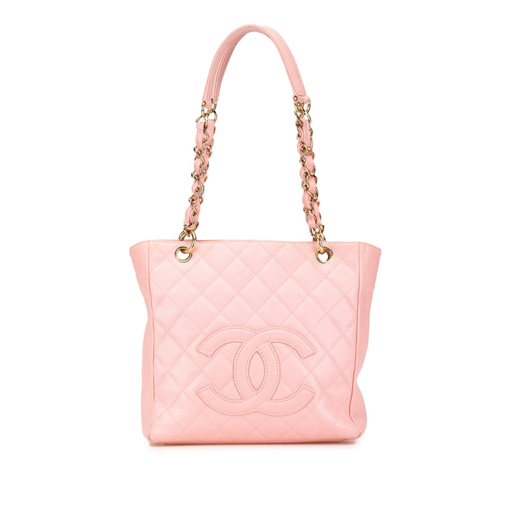 Caviar Petite Shopping Tote Pink - Gaby Paris