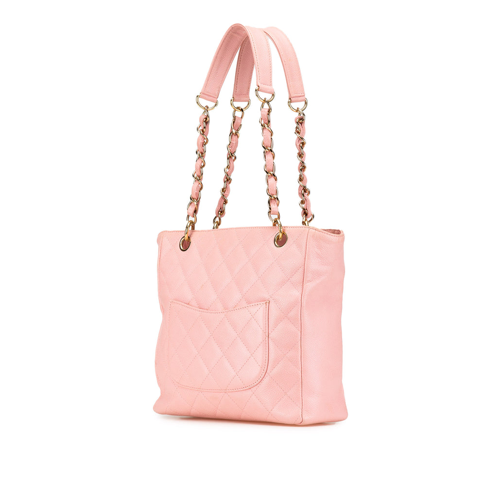 Caviar Petite Shopping Tote Pink - Gaby Paris