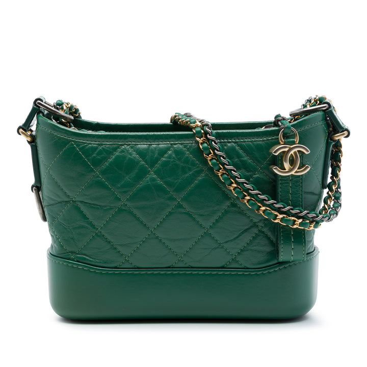 vieilli Gabrielle Sac Petit Cuir de veau Vert