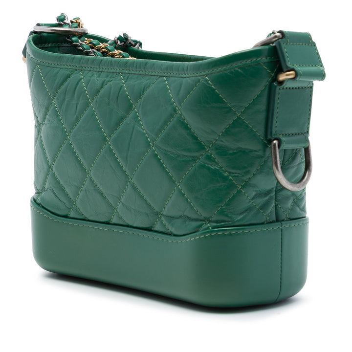 vieilli Gabrielle Sac Petit Cuir de veau Vert
