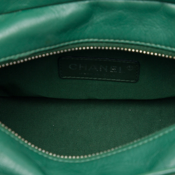 vieilli Gabrielle Sac Petit Cuir de veau Vert